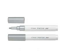 Dekoratyvinis žymeklis Pilot Pintor, 1mm, sidabro spalvos