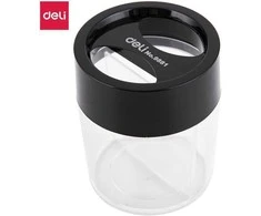 Dėžutė sąvažėlėms DELI E9881 magnetinė, 2 dalių juodos spalvos