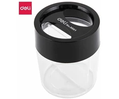 Dėžutė sąvažėlėms DELI E9881 magnetinė, 2 dalių juodos spalvos