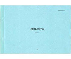 **Didžioji knyga, forma Ž/O-18