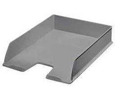 Dokumentų lentynėlė Esselte Centra, 345x253x60mm, plastikinė, pilkos spalvos