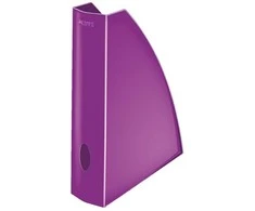 Dokumentų stovas Leitz Plus Wow, A4, 312x258x75mm, plastikinis, violetinės spalvos
