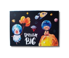 Dovanų dėžutė College 26x19x9mm Outer Space