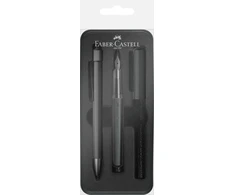 Dovanų rinkinys Faber-Castell Hexo, juodos spalvos