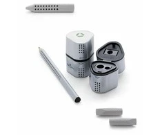 Drožtukas Faber-Castell GRIP 2001, su konteineriu,