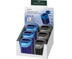 Drožtukas Faber-Castell RollOn Dots, 2 skylių, su konteineriu