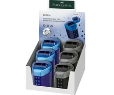 Drožtukas Faber-Castell RollOn Dots, 2 skylių, su konteineriu
