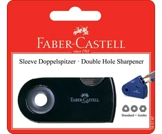 Drožtukas Faber-Castell Sleeve, 2 skylių