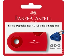 Drožtukas Faber-Castell Sleeve, 2 skylių