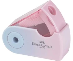 Drožtukas Faber-Castell Sleeve Flow Edition, su konteineriu