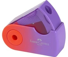Drožtukas Faber-Castell Sleeve Flow Edition, su konteineriu