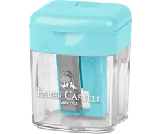 Drožtukas Faber-Castell, vienos skylės, su konteineriu