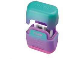 Drožtukas Milan Sunset Compact, plastikinis, dviejų skylių