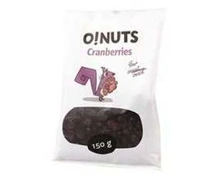 Džiovintos spanguolės O!NUTS, 150 g