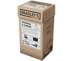Paulig Pro Ekologiška Bradley´s arbata, moringų su imbieru, 25pak, nr. 274