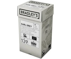 Ekologiška juodoji arbata Bradley´s Earl Pilkas, 25pak, nr. 139