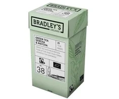 Ekologiška žalioji arbata Bradley´s senčia ir mačia, 25pak, nr. 38