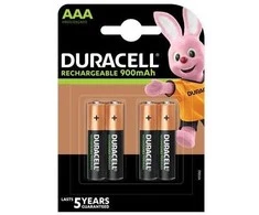 Elementai Duracell įkraunami, AAA (DX2400; HR03) 1,2V, 900 mAh, NiMH, 2 vnt