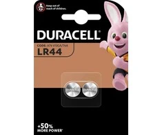 Elementai Duracell LR44 (A76) 1,5V, šarminiai, 2 vnt
