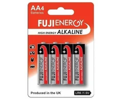 Elementai FUJI High Energy Alkaline AA, 4vnt