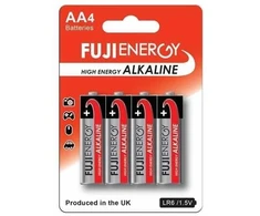 Elementai FUJI High Energy Alkaline AA, 4vnt