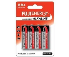 Elementai FUJI High Energy Alkaline AA, 4vnt