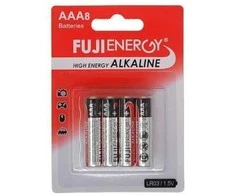 Elementai FUJI High Energy Alkaline, AAA, 8 vnt