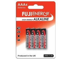 Elementai FUJI High Energy Alkaline AAA, 4vnt