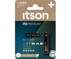 Elementai Panasonic It´s PREMIUM Alkaline AAA 4 vnt./pak.
