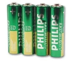 Elementai Philips LongLife AA/R6 C4, 4vnt.