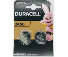 Elementas Duracell DL2450 (CR2450) 3V, ličio, 2 vnt