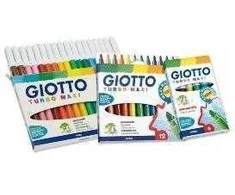 Flomasteriai Fila Giotto Turbo Maxi, 18 spalvų