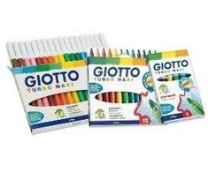 Flomasteriai Fila Giotto Turbo Maxi, 24 spalvos