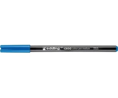 *Flomasteris Edding 1300, apvaliu galiuku, 2mm, šviesiai mėlynos spalvos