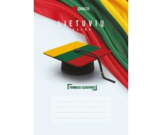 Realister Formulių sąsiuvinis, lietuvių k, 50 lapų, linijomis