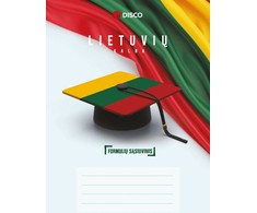 Realister Formulių sąsiuvinis, lietuvių k, 50 lapų, linijomis