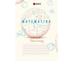 DISCO Formulių sąsiuvinis, matematika, 50 lapų, lang.