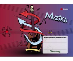 Realister Formulių sąsiuvinis, muzika, A5 horizontalus,14 lapų