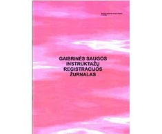 Technoinform Gaisrinės saugos instruktažų registracijos žurnalas