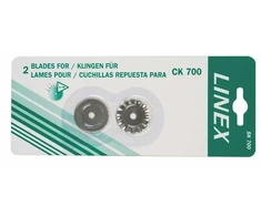 *Geležtės apvalios Linex SK700 2vnt., tinka peiliukui CK700