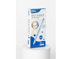 Gelinis rašiklis Deli Delight 0.5 mm mėlynas