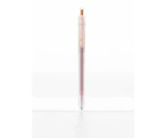 Gelinis rašiklis Deli Delight, 0,5 mm, oranžinės spalvos