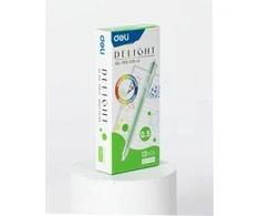 Gelinis rašiklis Deli Delight 0,5 mm šviesiai žalias