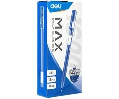 Gelinis rašiklis Deli G16 0.5 mm mėlynos spalvos