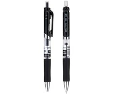 Gelinis rašiklis Deli Q10420 0.5mm, juodos spalvos