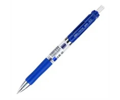Gelinis rašiklis Deli Q10430, 0.5 mm mėlynos spalvos