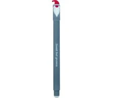 Gelinis rašiklis EberhardFaber elfas, 0.7mm, ištrinamas, mėlynos spalvos