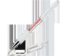 Gelinis rašiklis Edding 2185 0,7mm, baltos spalvos gelis