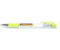 Gelinis rašiklis Edding Gel Roller 2185, 0.7mm, geltonos spalvos