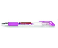 Gelinis rašiklis Edding Gel Roller 2185, 0.7mm, metalo efektu, rožinės spalvos